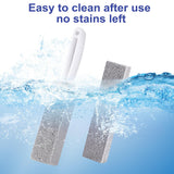 Ovveroche 7 Pack Pumice Stone for Toilet Cleaning, Pumice Stone Toilet Bowl Cleaner, Pumice Scouring Stick with Handle, Powerfully Cleans Hard Water