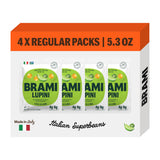 BRAMI Lupini Beans Snack, Chili & Lime | 7g Plant Protein, 0g Net Carbs | Vegan, Vegetarian, Keto, Mediterranean Diet, Non Perishable | 5.3 Ounce (4