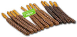 US Sweets Chocolate Covered Pretzel Sticks - Pretzel Sticks Dipped & Drizzled in Caramel & Chocolate | Gourmet Candy Treat | Delicious Gift | Handmade