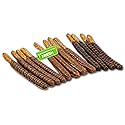 US Sweets Chocolate Covered Pretzel Sticks - Pretzel Sticks Dipped & Drizzled in Caramel & Chocolate | Gourmet Candy Treat | Delicious Gift | Handmade