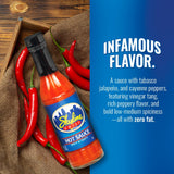 Skyline Chili Hot & Spicy Sauce - Authentic Cincinnati Restaurant-Style Secret Recipe with Tabasco, Cayenne, and Jalapeño Peppers, Gourmet Chili Sauce