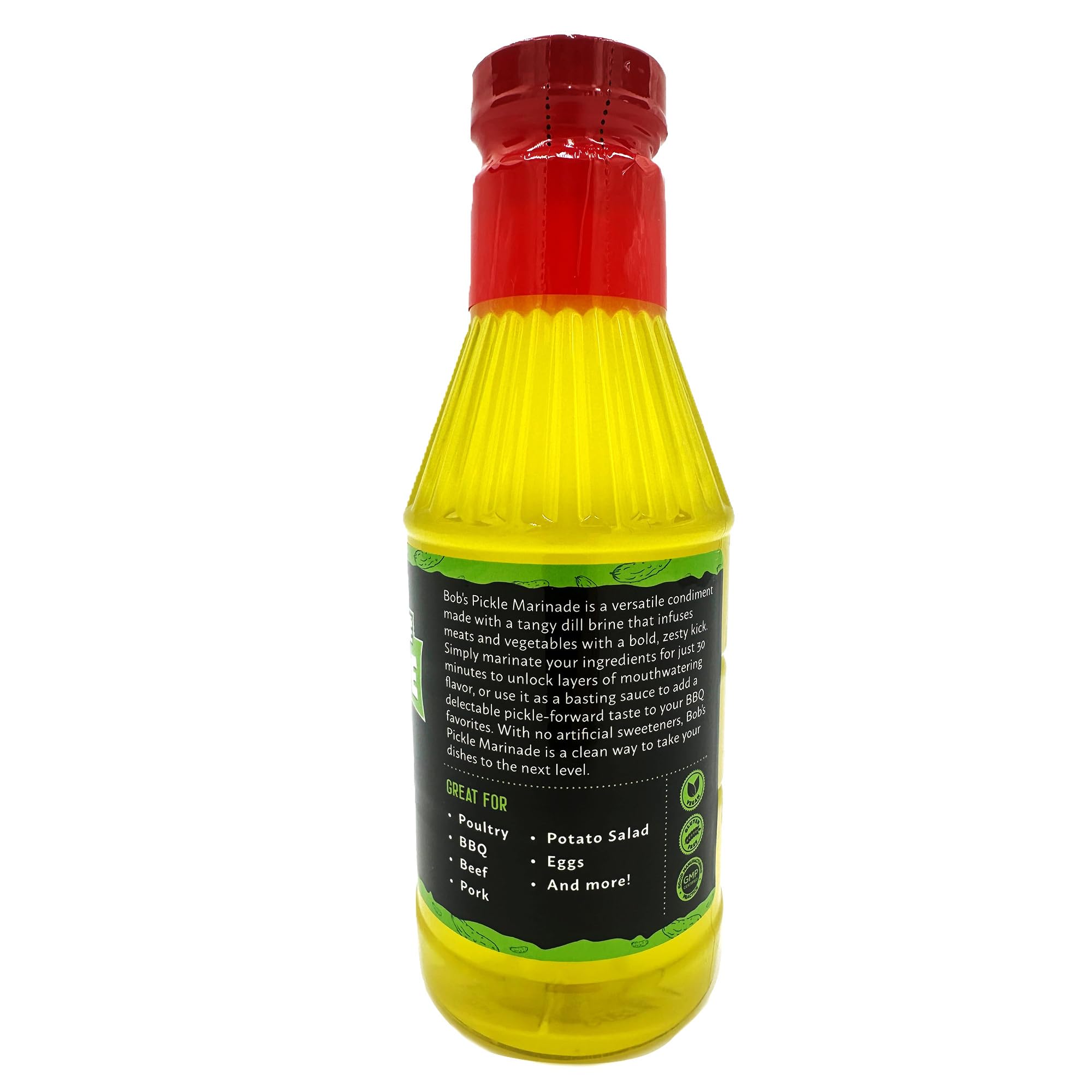Pickle Juice Marinade - Bob's Pickle Marinade From Bob's Pickle Pops (Pack of 12)