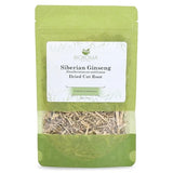 Biokoma Siberian Ginseng Root 50g (1.76 oz) Eleuthero senticosus - Dried Cut Energy Boost Wellness Support Herbal Tea Caffeine-Free Resealable