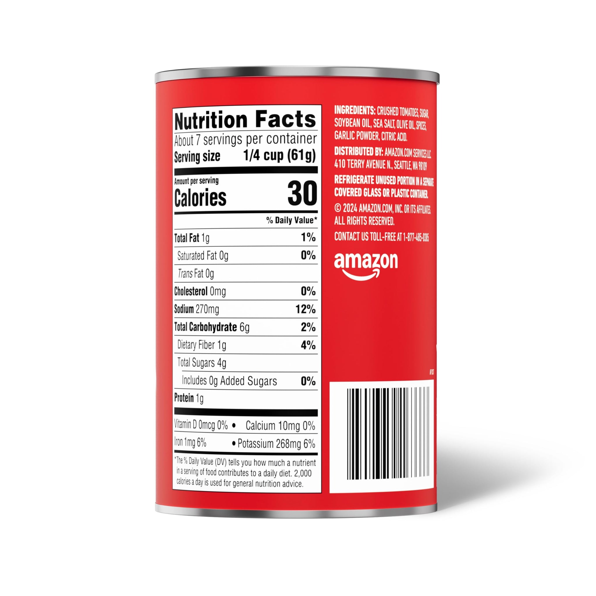 Amazon Saver, Traditional Pizza Sauce, 15 Oz