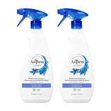 AspenClean | Bathroom Spray Cleaner | Eco-Friendly Cleaner for Hardwood, Laminate, Stone & Ceramic | Non - Toxic | 100% Natural | EWG Verified | Pack