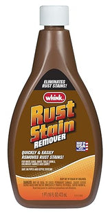 Rust-Oleum Whink Rust Stain Remover | Heavy-Duty Iron Stain Remover for White Toilets & Sinks, Colorfast Fabric & Carpets | 16 oz