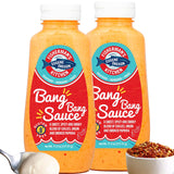 Fisherman's Kitchen Premium Bang Bang Sauce (2 Pack) An Addictive, Creamy Sweet Chili Mayo Dip, Shrimp and Chicken, Delicious Bold Drizzle for Fries