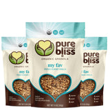 Pure Bliss Organic My FAV Granola (French Vanilla Almond) Certified Organic and Gluten Free, Non-GMO, Great Tasting Natural Healthy Snack, Small Batch