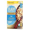Better Oats, Raw Pure and Simple Organic, Bare, Instant Multigrain Hot Cereal with Flax, 11.8 oz