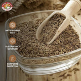 Angel Brand Cumin Seeds Whole 13oz Bottle - Premium Whole Cumin Seeds for Cooking, Spices, and Seasoning - Ideal for Indian, Middle Eastern & Mexican