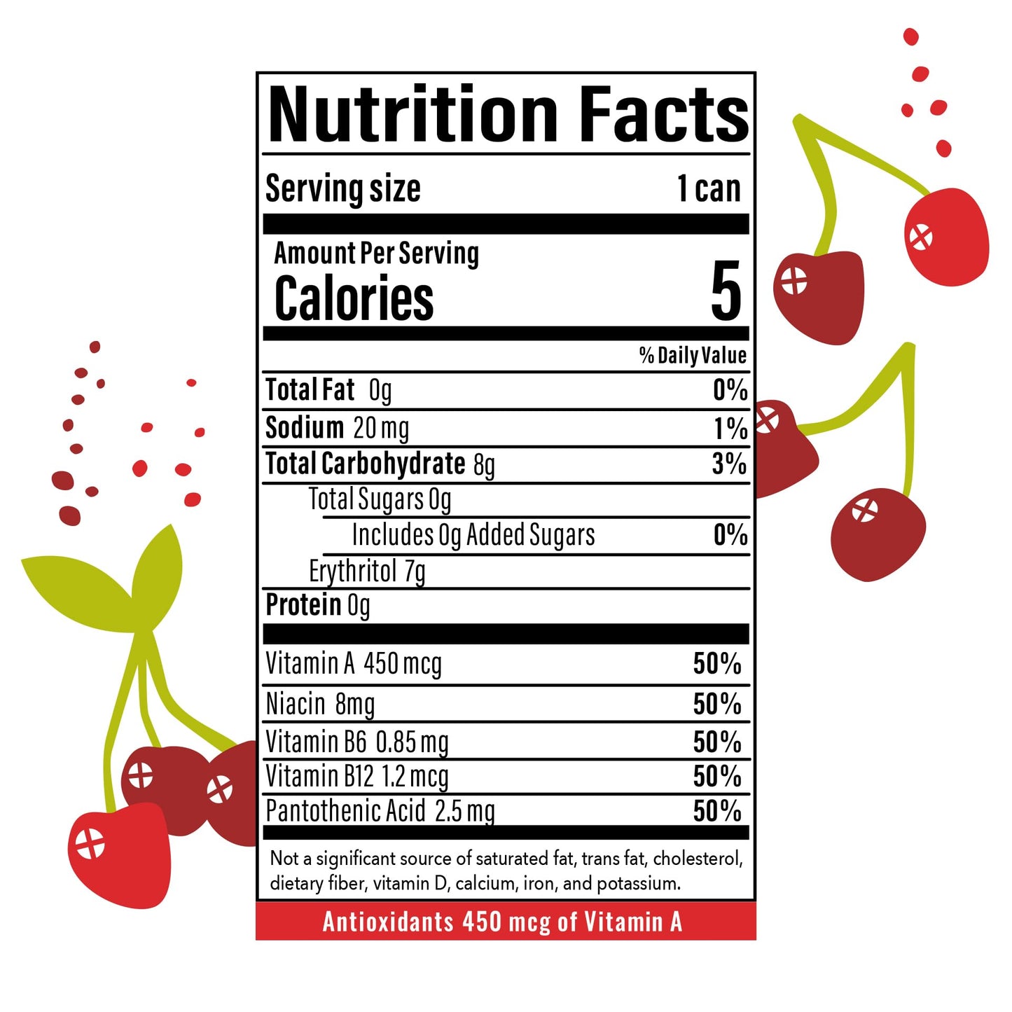 BUBBL’R wild cherry chill’r, Antioxidant Sparkling Water with Natural Caffeine, 0g Sugar, Gluten Free, All Natural Flavors, 12 Fl Oz Cans, 12 Count