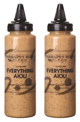 Terrapin Ridge Farms Everything Aioli Sauce, Creamy Gourmet Condiment - 8 oz Squeeze Bottle (Pack of 2)