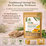 Chanca Piedra & Horsetail (Cola de Caballo) Herbal Tea - 24 Tea Bags (2000 mg Each) - Traditional Herbal Infusion - 100% Natural, Non-GMO