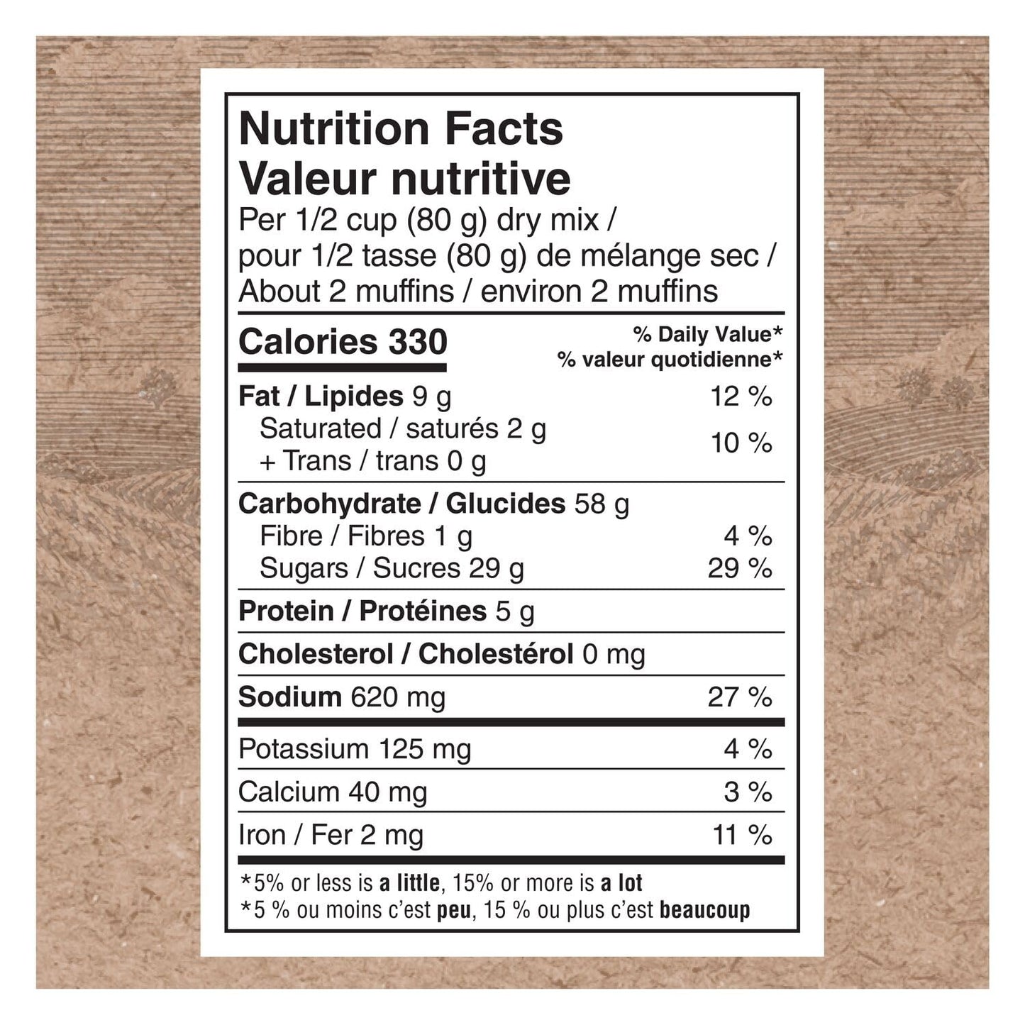 Quaker Muffin Mix Blueberry 900g makes 24 muffins (Imported from Canada)