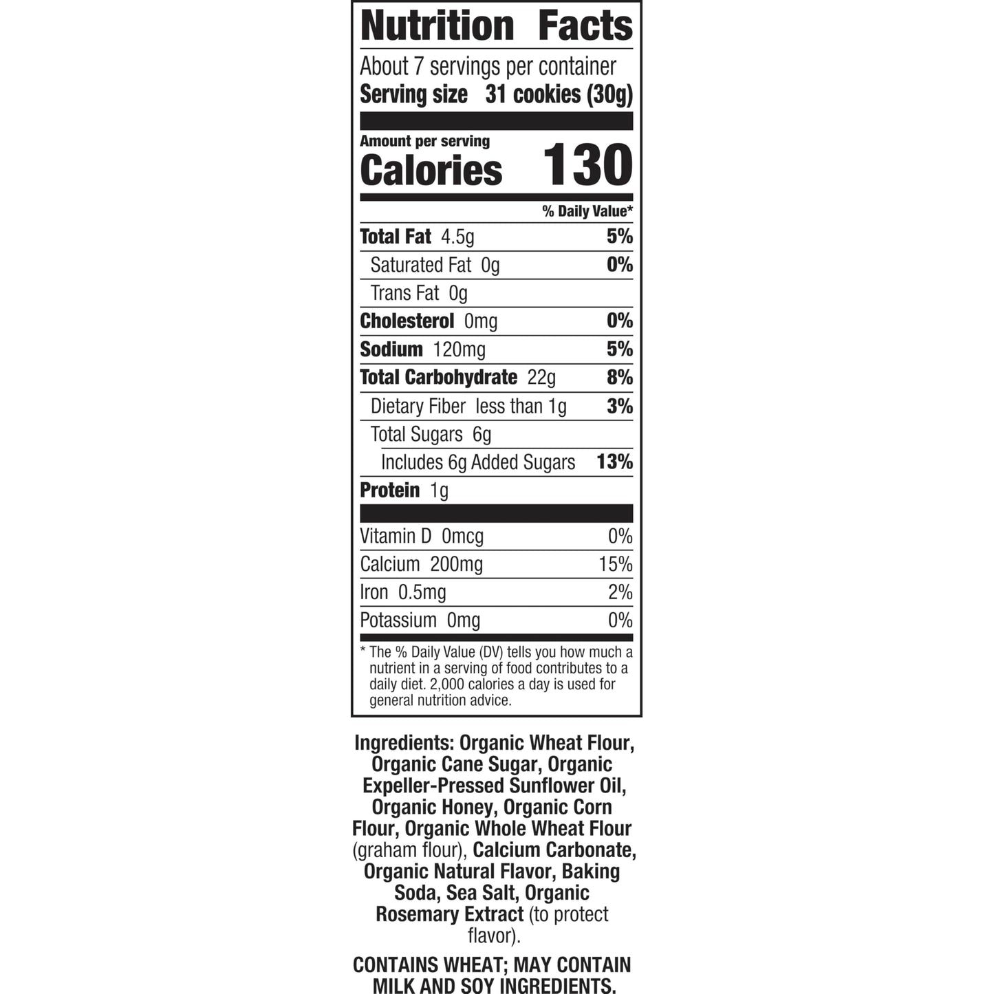 Annie's Organic Baked Bunny Grahams Snacks, Honey, 7.5 oz