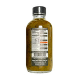 Hell Fire Detroit Manzana Hot Sauce (Hot), Crafted with Fresh, Fire-Roasted Manzana Chile Peppers, All-Natural, Vegan, Gluten-Free, Low Sodium - 4 Fl
