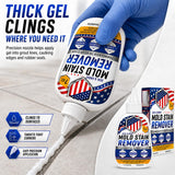 7 FL OZ Mold Stain Remover Gel, Help Remove Tough Stain Buildup, Thick Cleaning Gel for Washing Machine Seals, Dishwasher & Refrigerator Gaskets