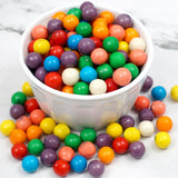 Gumballs for Gumball Machine, 0.5 Inch Mini Gumballs, Approx. 560 Pieces, 2lb Bulk Bag, Bubble Gum Balls Assorted Fruit Flavored Bubble Gum, Gumball