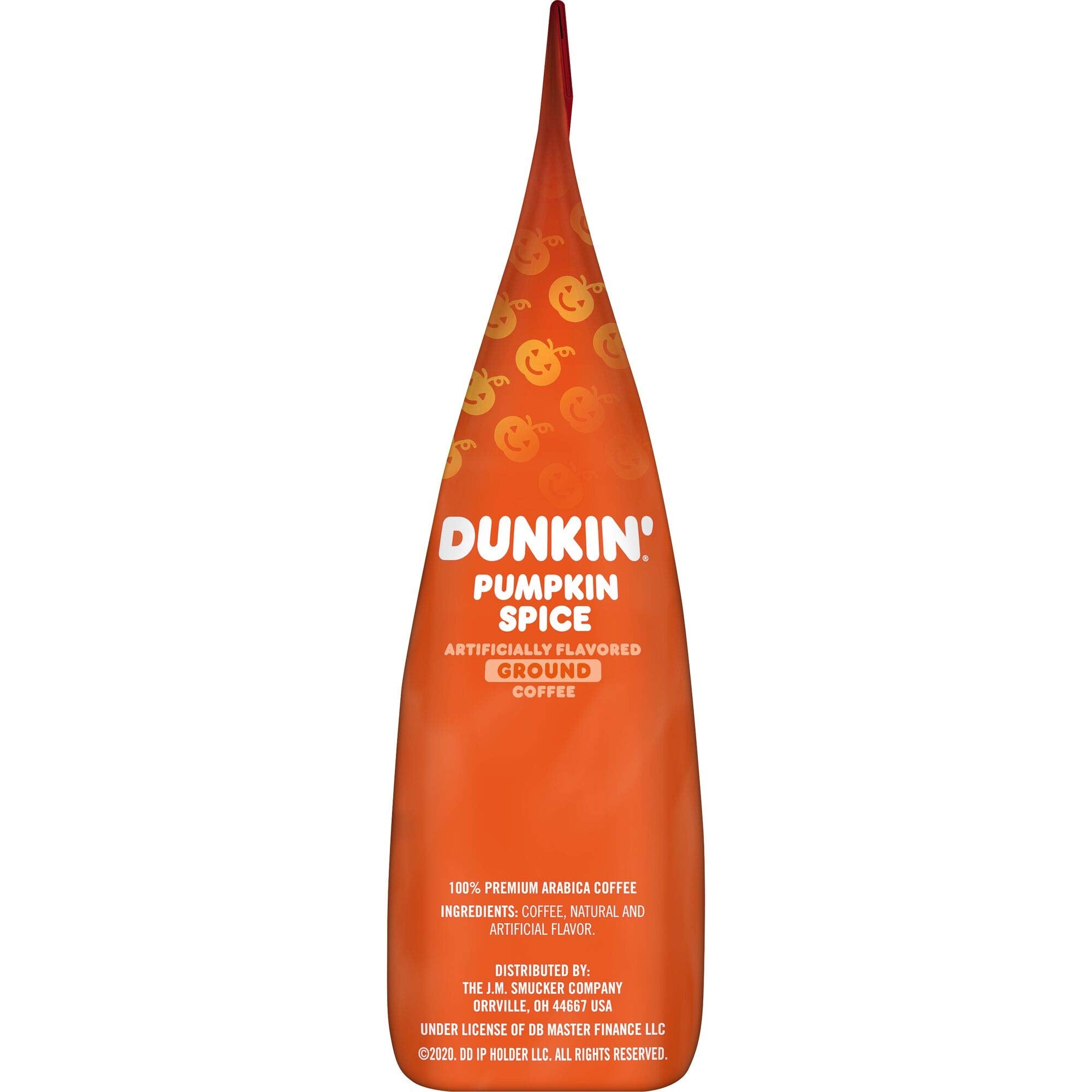 Dunkin' Pumpkin Spice Flavored Ground Coffee, 11 Ounces