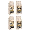 Moose Munch Butterscotch Caramel Ground Coffee - 4 Pack, 12 oz Bags - Sweet Buttery Caramel Flavored Medium Roast Coffee