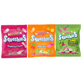 Smarties Squashies Foam Gummy Candies - Raspberry & Cream, Mixed Fruit, Sour Cherry & Apple - Peanut Free & Gluten Free Soft Chewy Candy for Parties