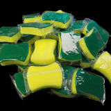 (490 Pack) Kheoxusa Individually Wrapped Sponges,Sponge Individually Wrapped,Individually Wrapped Sponges Bulk Packed for Cleaning Dishes Kitchen