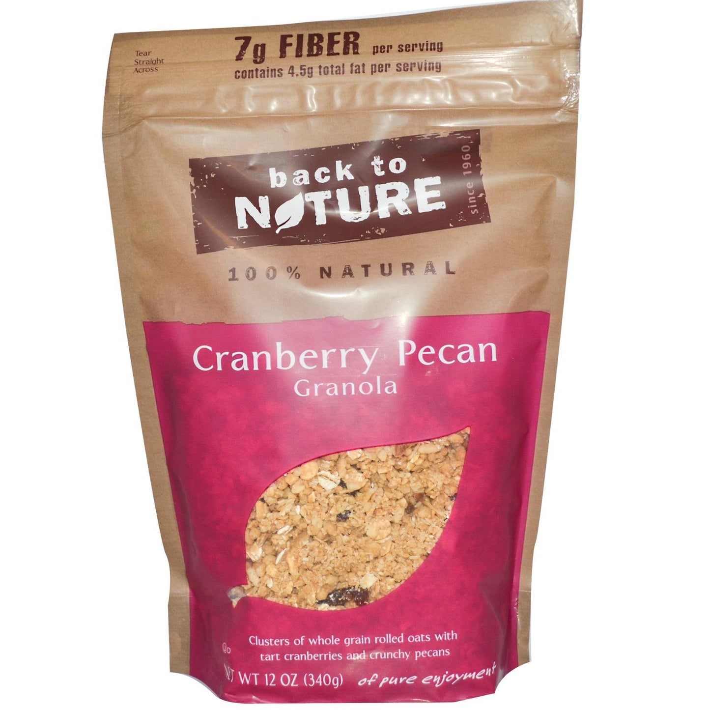 Granola Cranberry Pecan 12 Ounces (Case of 6)