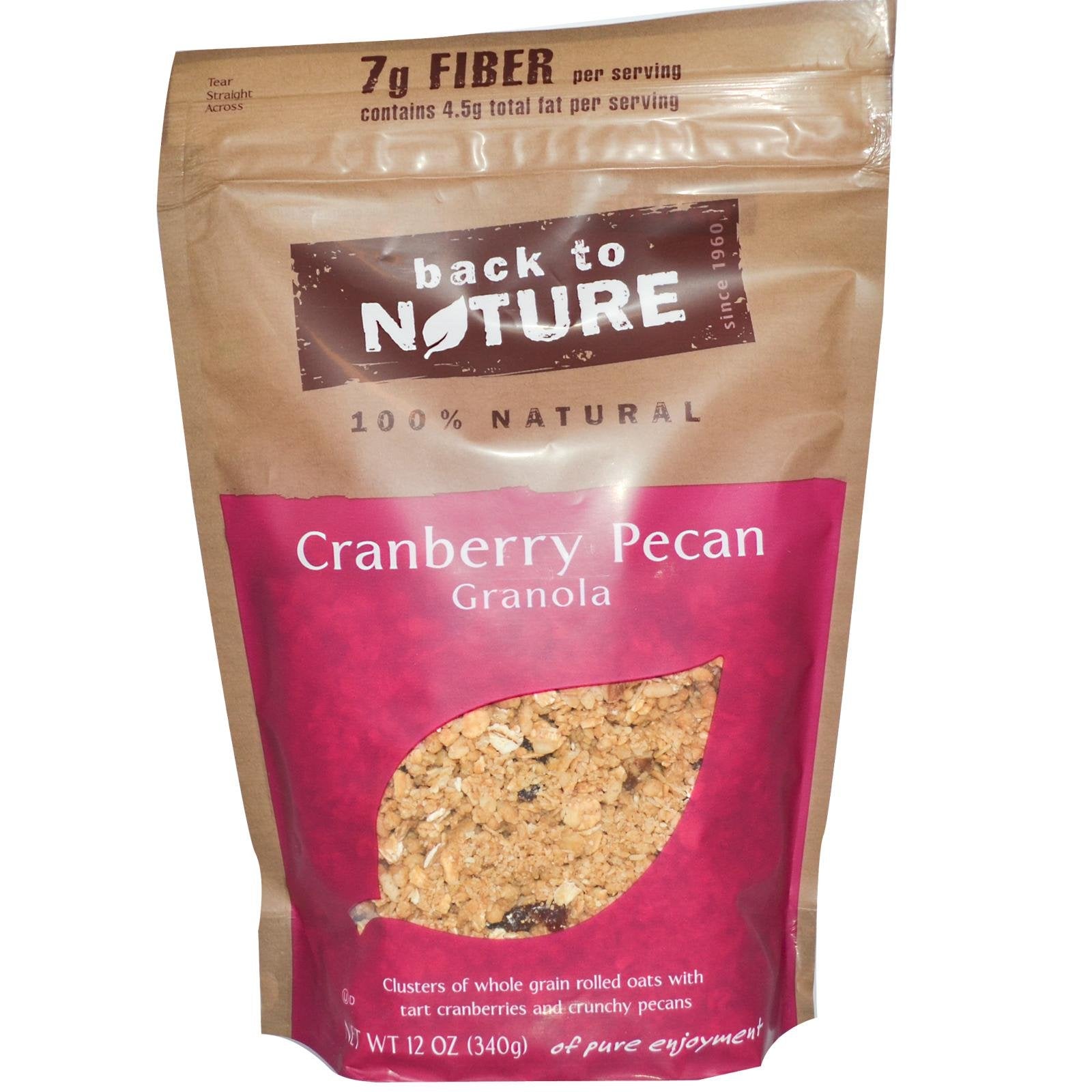 Granola Cranberry Pecan 12 Ounces (Case of 6)