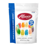 Albanese World's Best Sour 12 Flavor Gummi Bears | 8oz Bag of Candy | 12 Unique Super Sour Flavors, Gluten Free, Fat Free, Soft and Chewy Gummy Bears