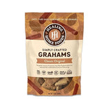 Healing Home Foods Baked Classic Graham Crackers, Gluten Free Graham Crackers Made with Almond Flour, Organic Maple Syrup & Organic Cinnamon, Vegan