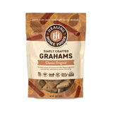 Healing Home Foods Baked Classic Graham Crackers, Gluten Free Graham Crackers Made with Almond Flour, Organic Maple Syrup & Organic Cinnamon, Vegan