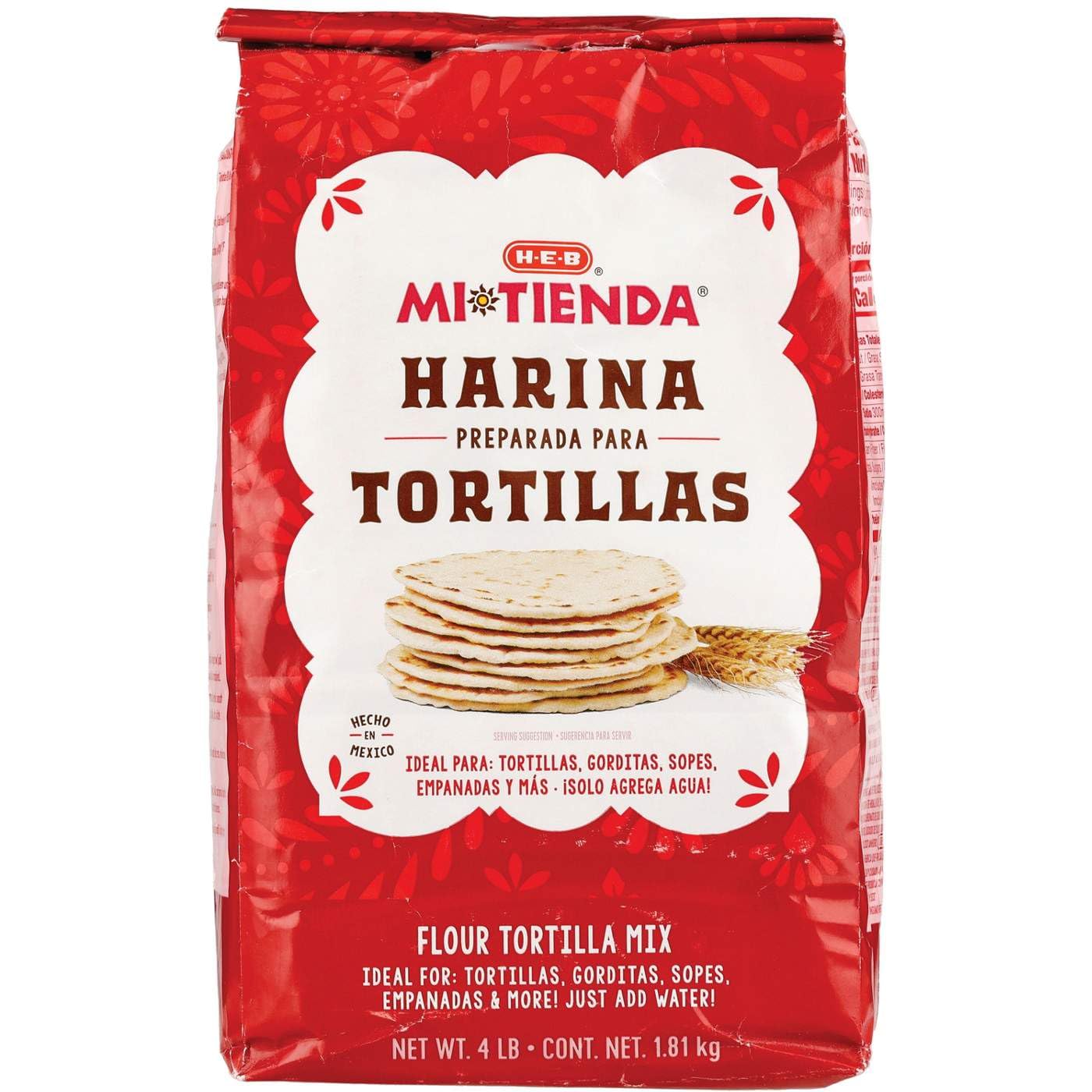 H-E-B Flour Tortilla Mix Baking Mix, 4 lb Mi Tienda