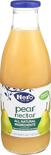 Hero, Juice Nectar Pear, 33.8 Ounce