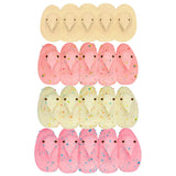 Dessert Peeps Marshmallows Assortment, Cotton Candy, Rice Krispies, Party Cake, and Strawberry Flavors, Easter Basket Stuffer Candy, 5 Count Sleeves