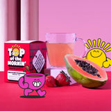 Top of the Mornin' Long Island Strawberry Green Tea By Jacksepticeye | Green Tea With Hints of Papaya and Strawberry | Pyramid Tea Bags | 22 Count