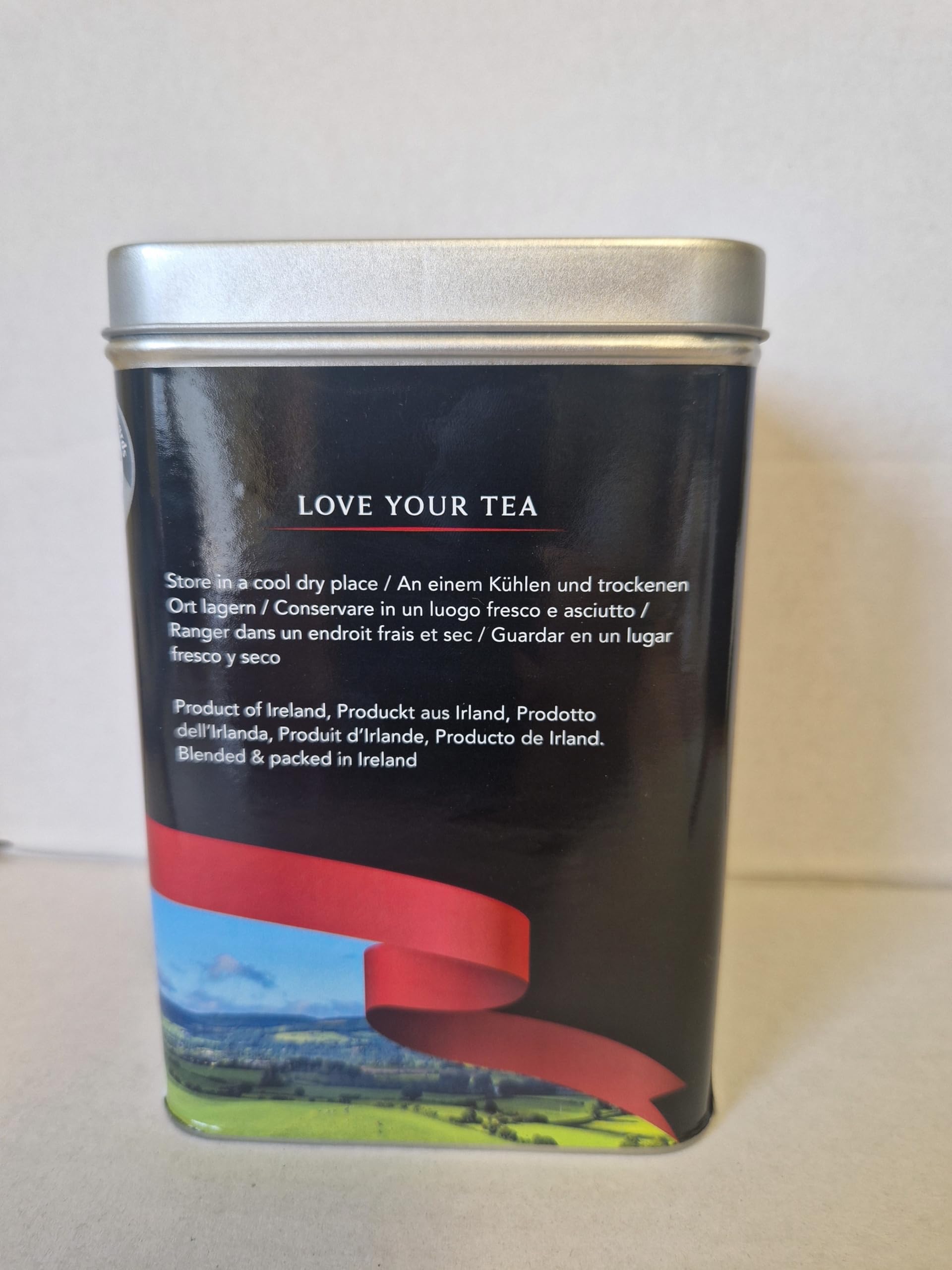 McEntee's Irish Loose Leaf Gold Blend Tea - 500g Tin - Expertly Blended in Ireland to give That Perfect Cup of Tea. A Traditional Blend of Assam