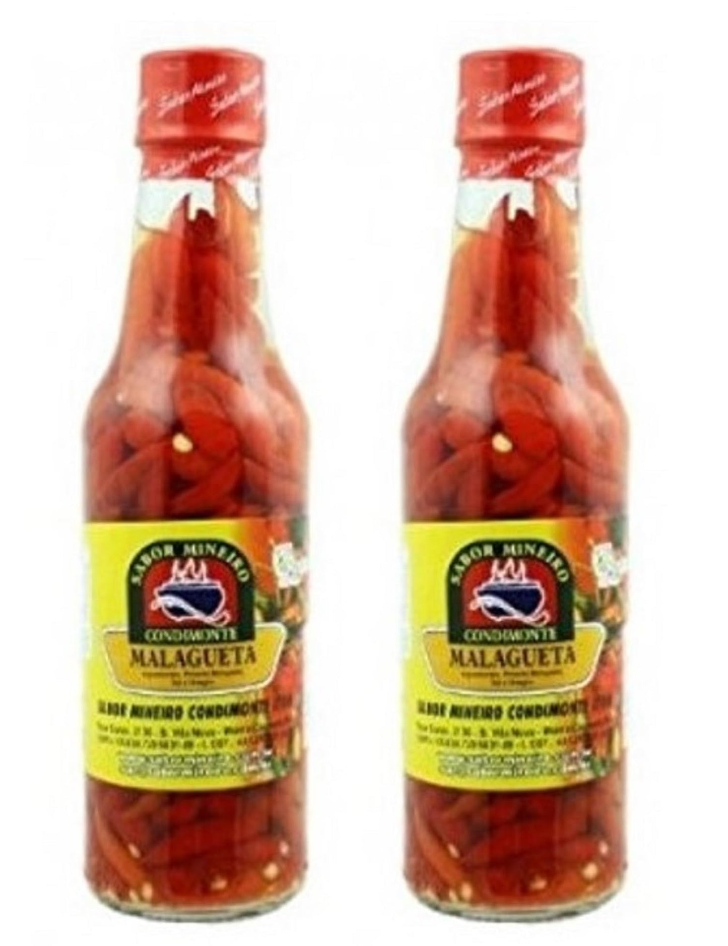 Sabor Mineiro Pimenta Malagueta 4.58oz 120g (2 Pack)