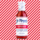 Yo Mama's Foods Keto Spicy Ketchup - Pack of (4) - No Sugar Added, Low Carb, Vegan, Gluten Free, Paleo Friendly, and Made with Whole Non-GMO Tomatoes!