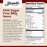 Braswell’s Gourmet BBQ Sauce - Small-Batch, Renowned Specialty, Made in USA, Since 1946 (12.5 Ounce, Sugar Free)