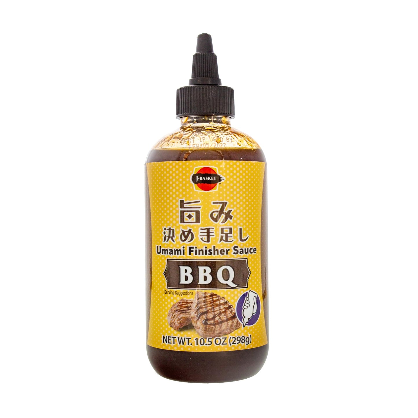 J-Basket Umami Finisher BBQ Sauce, 10.5 Oz