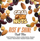 Grab Our Nuts Rise n' Shine Trail Mix 40 Ounce Jar