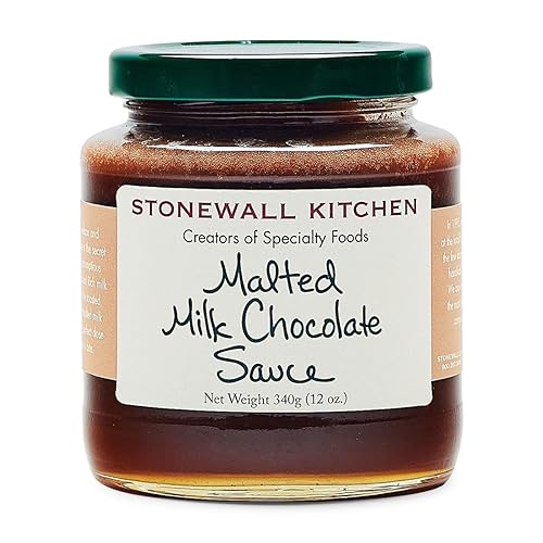 Stonewall Kitchen Malted Milk Chocolate Sauce, 12 oz