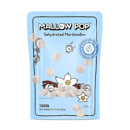 Mallow Pop White with Probiotics 0.77oz 12 packs