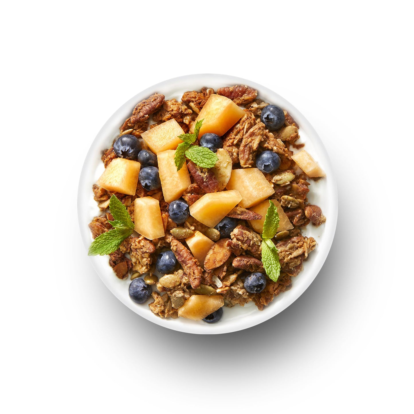 TGB Blueberry Granola Cereal, Keto Friendly Snack, No Added Sugar, Gluten Free, High Fiber, 8oz Resealable Bag (Pack of 3)