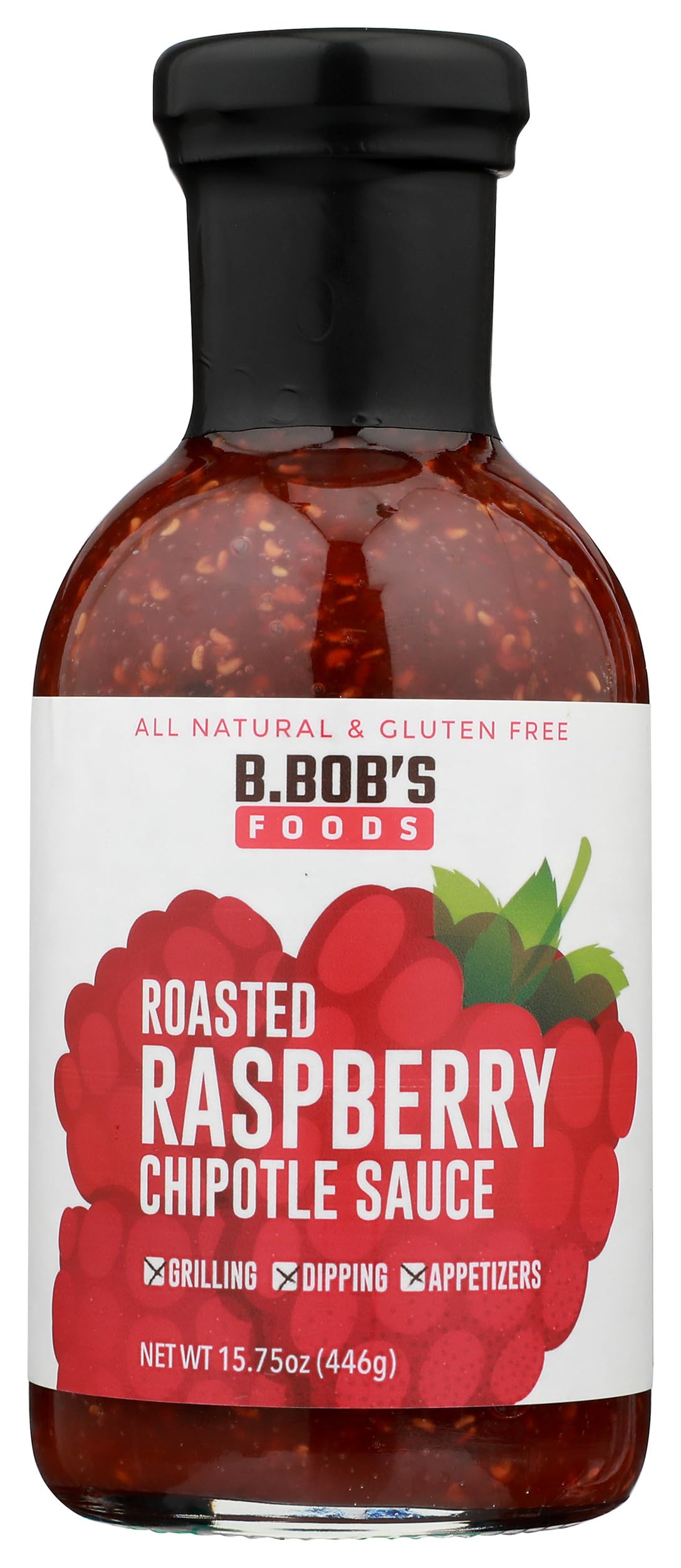 Bronco Bob's Roasted Raspberry Chipotle Sauce, 15.75 OZ