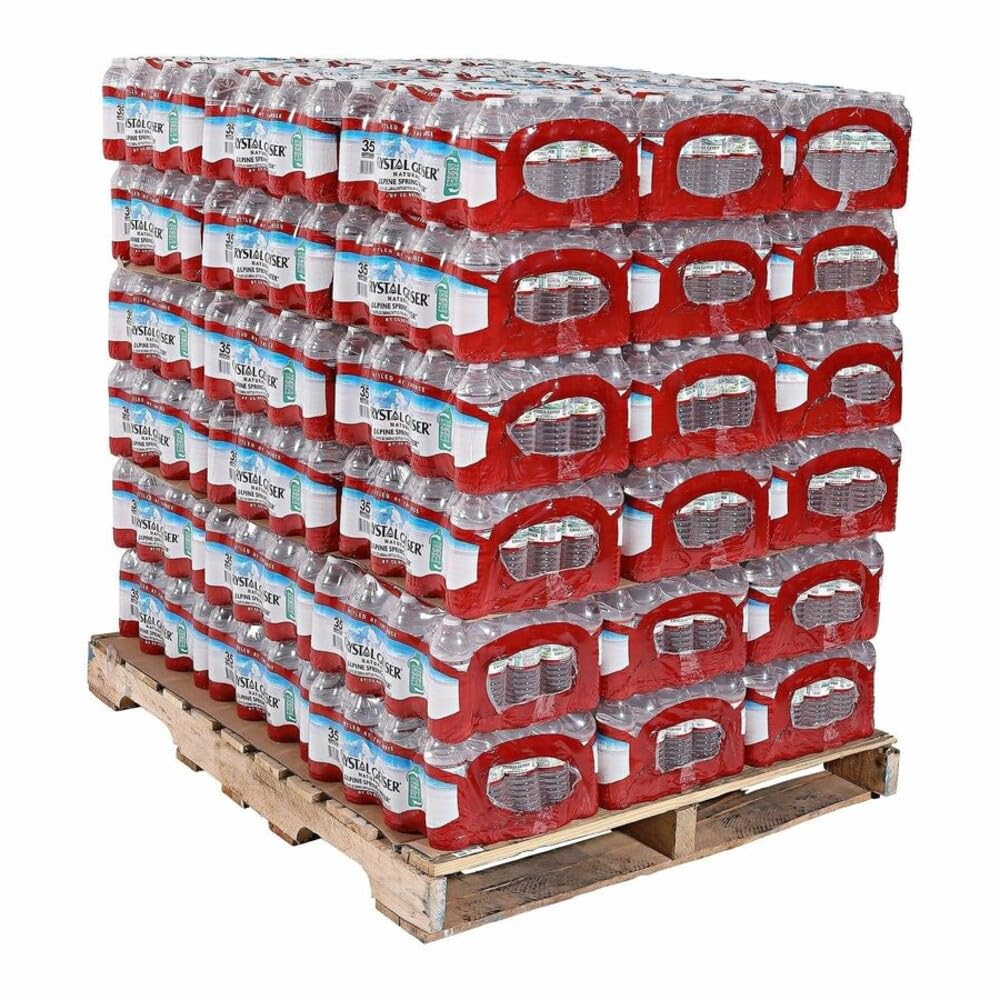 Alpine Spring Water,16.9 Fl Oz (Pack of 35),Bottled at the Source (075140350018)