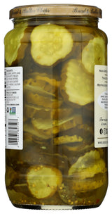 Bubbies, Pickles, Bread & Butter, 33 oz