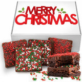 Christmas Brownies | Happy Holiday 8 pack