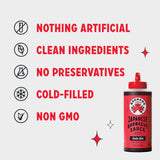 Bachan's Japanese Barbecue Sauce - Hella Hot, 15.5 Oz Bottle, Cold-Filled, Non GMO, No Preservatives, BPA free - BBQ Hot Sauce for Wings, Chicken