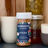 Jacobsen Salt Co. Seasoning Variety Pack - Sea Salt Soy-Free, Non-GMO, Gourmet Seasonings and Spices for Cooking, Made in USA, Real Salt Flakes